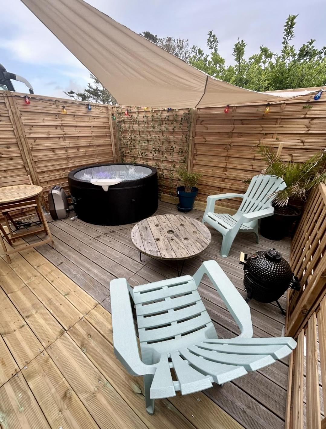 Studio Le Moutik Du Bord De Mer Avec Spa Parking Gratuit Lampaul-Plouarzel Zewnętrze zdjęcie